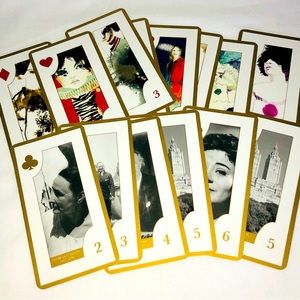 Vintage Advertising Playing Cards Quin Hotel New York Artists Chagall O’Keeffe